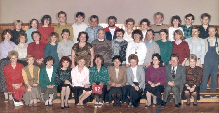 profesorská fotografia GAMČA 1991-1992