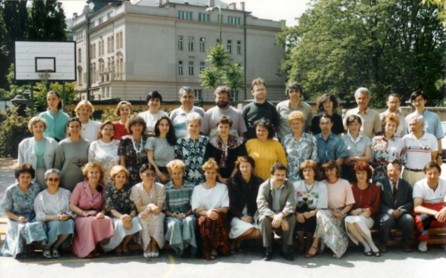 profesorská fotografia GAMČA 1992-1993
