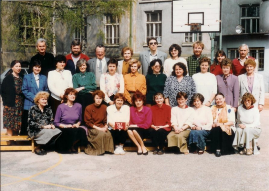profesorská fotografia GAMČA 1993-1994