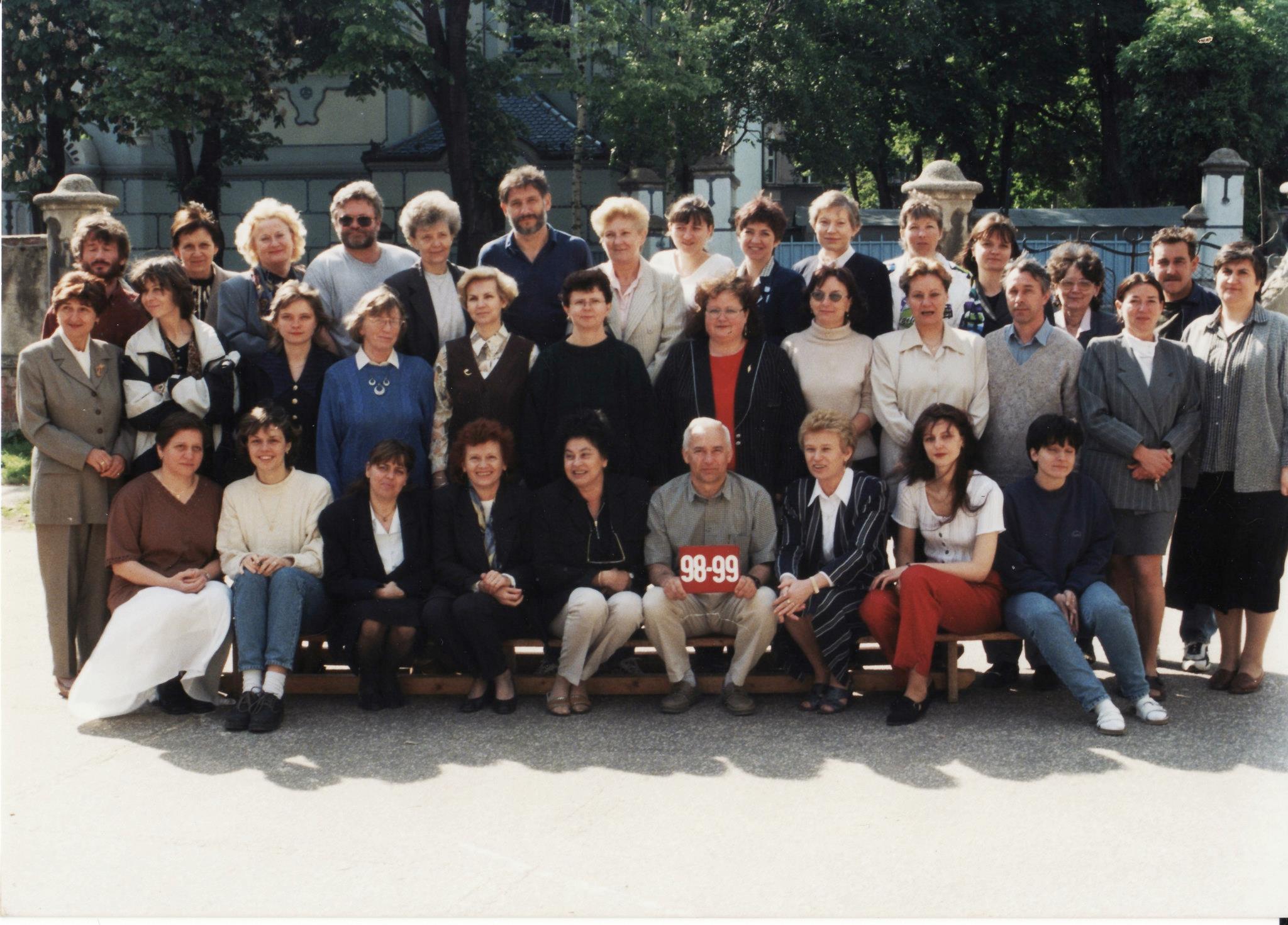 profesorská fotografia GAMČA 1998-1999