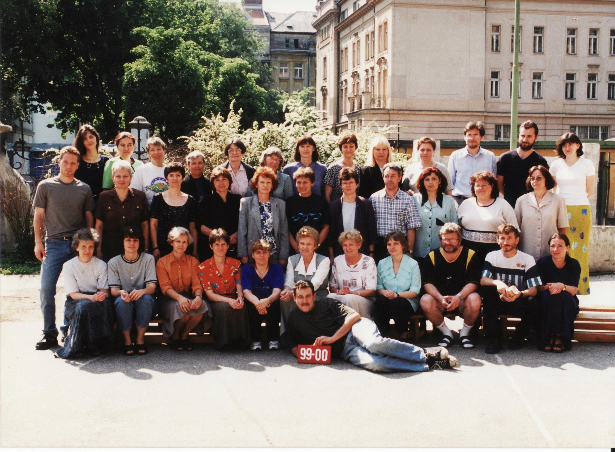 profesorská fotografia GAMČA 1999-2000